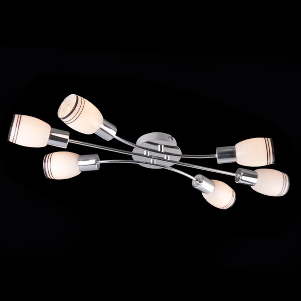 Потолочная люстра Eurosvet 6020, 6021 6020/6 хром