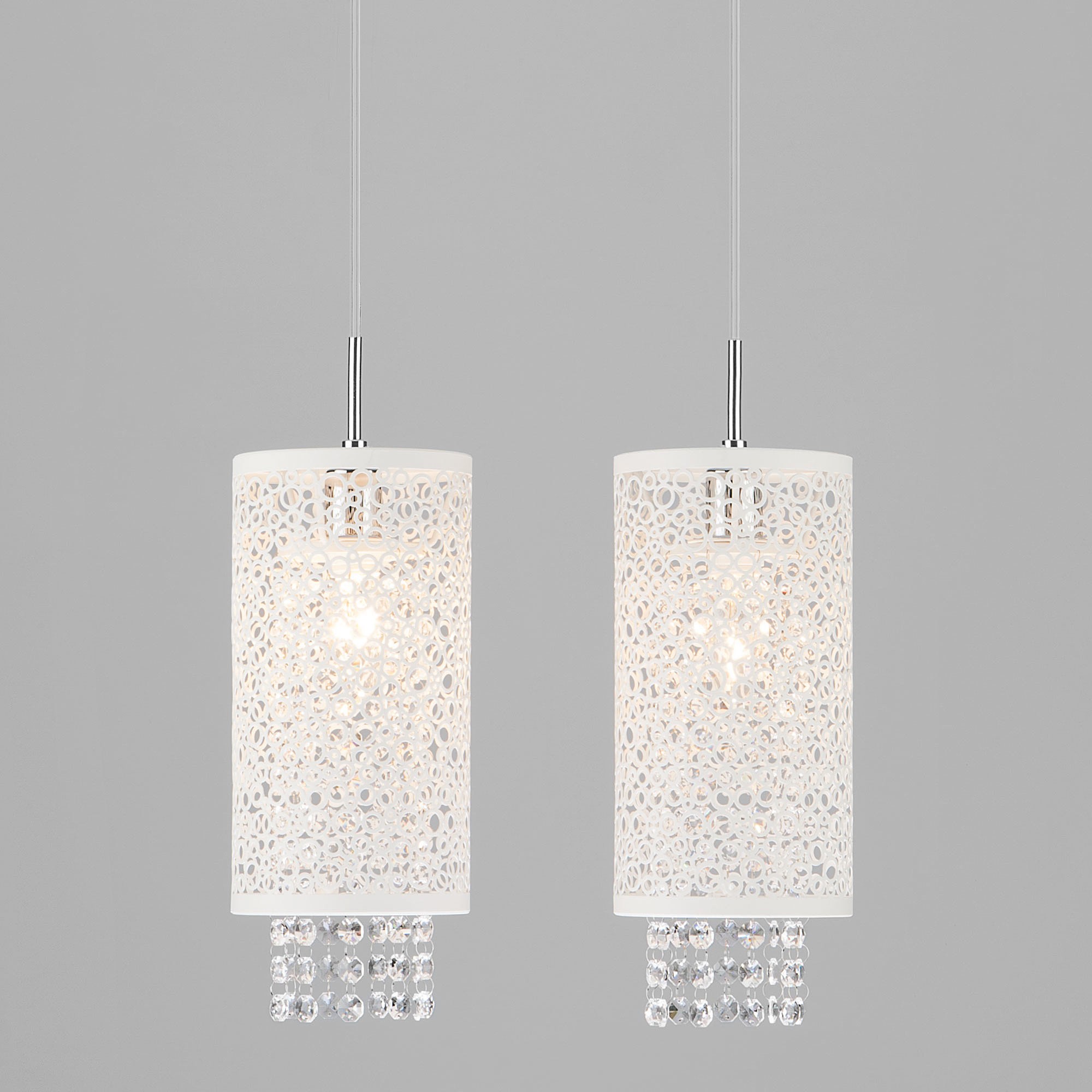 Светильник подвесной Eurosvet Laguna 1181/2 хром