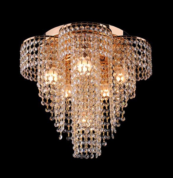 Потолочная люстра Eurosvet 1209 1209/6 золото Strotskis