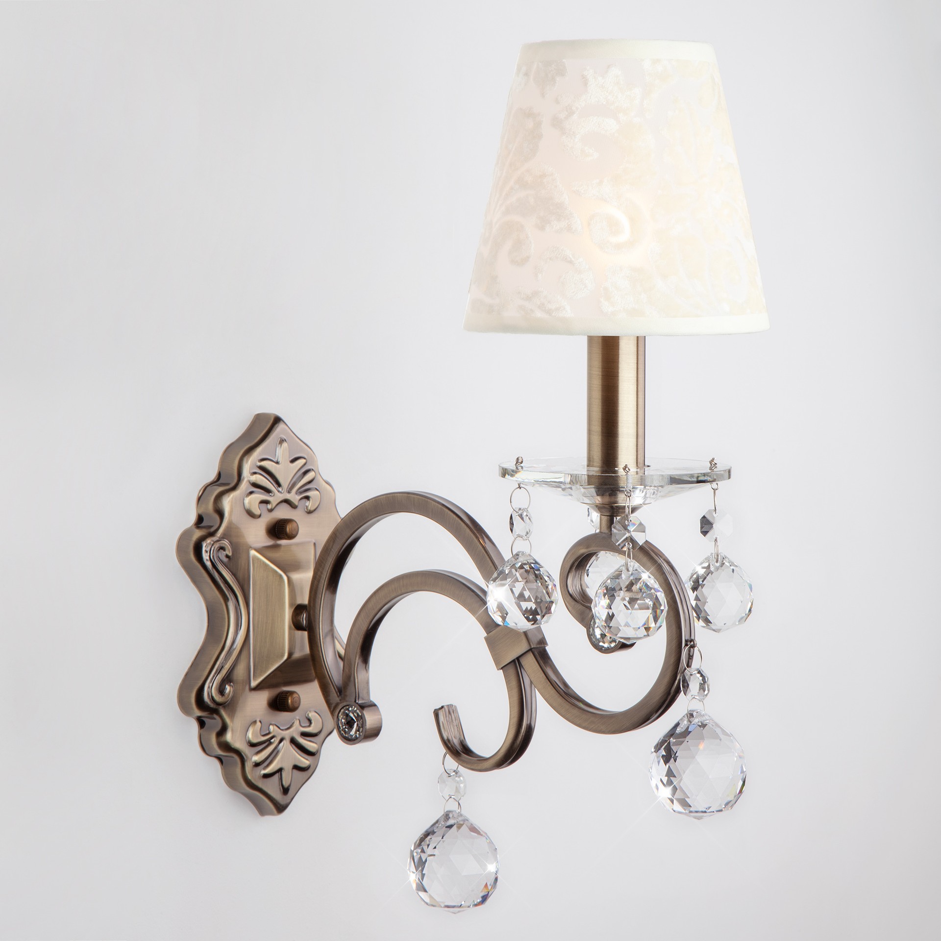 Настенное бра Eurosvet Eileen 1448/1 античная бронза Strotskis