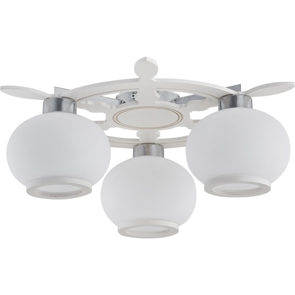 Потолочная люстра TK Lighting Wheel 412 Wheel white 3