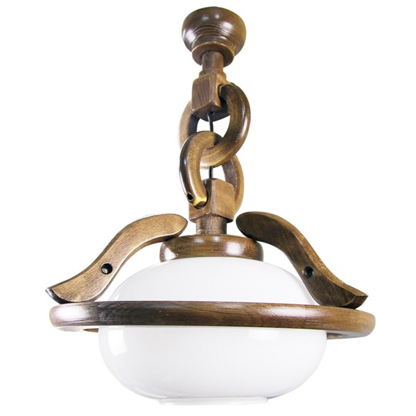 Светильник подвесной Zaklad Stolarski орех 37А орех (плафон N-80 - 1 шт.)