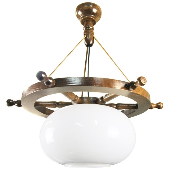 Светильник подвесной Zaklad Stolarski орех 70 орех (плафон N-80 - 1 шт.)