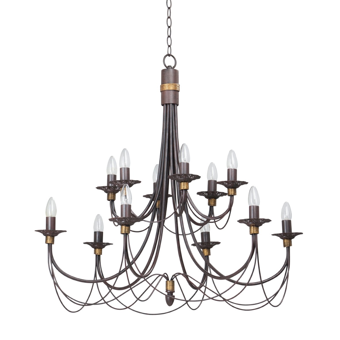 Люстра многоярусная V1151 V1151/12 Vitaluce Premium