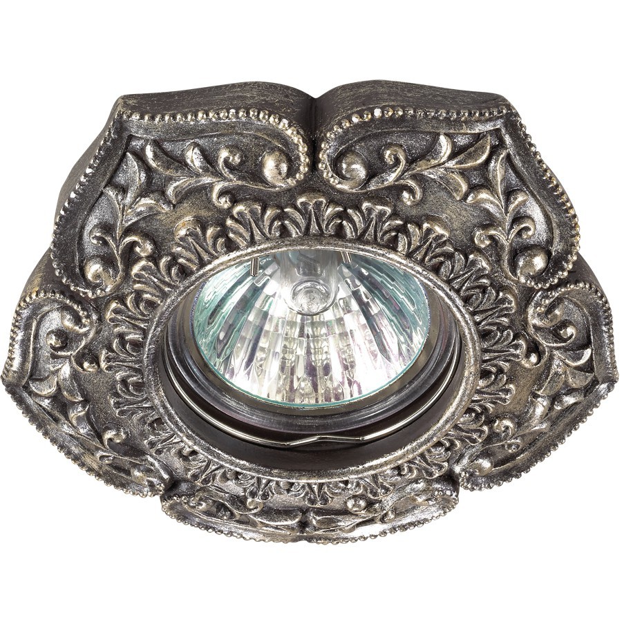 Встраиваемый светильник с узорами Pattern 370082 Novotech