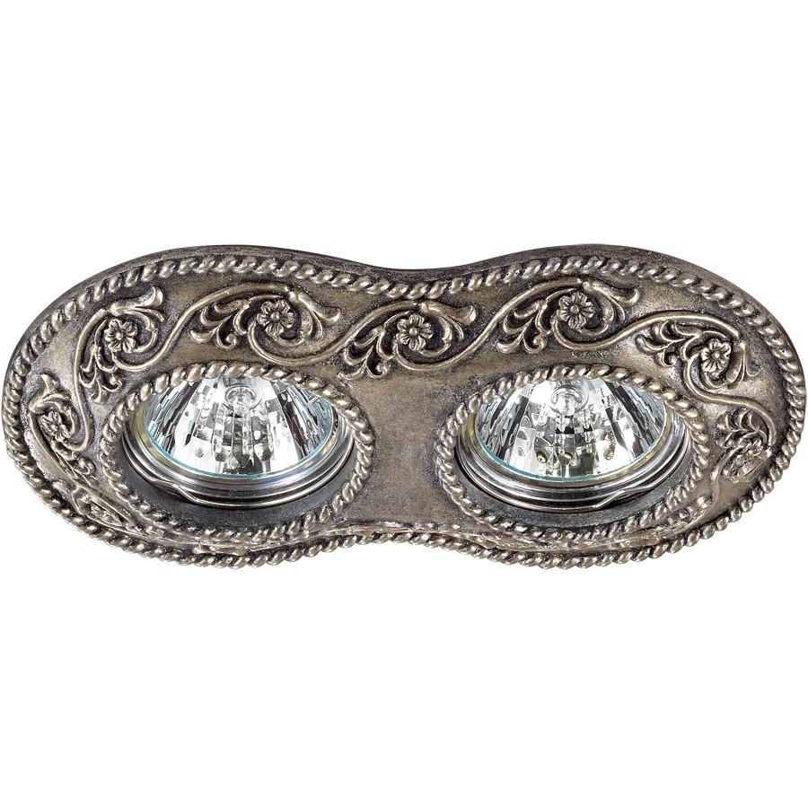 Встраиваемый светильник с узорами Pattern 370070 Novotech