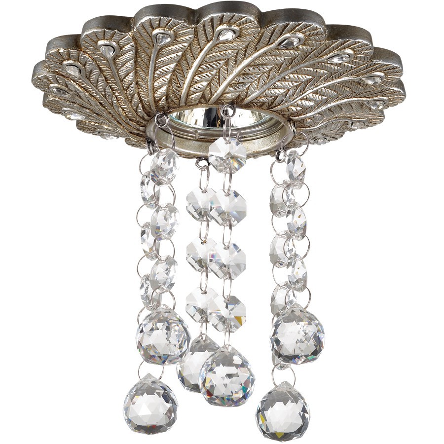 Встраиваемый светильник с узорами Pattern 370113 Novotech