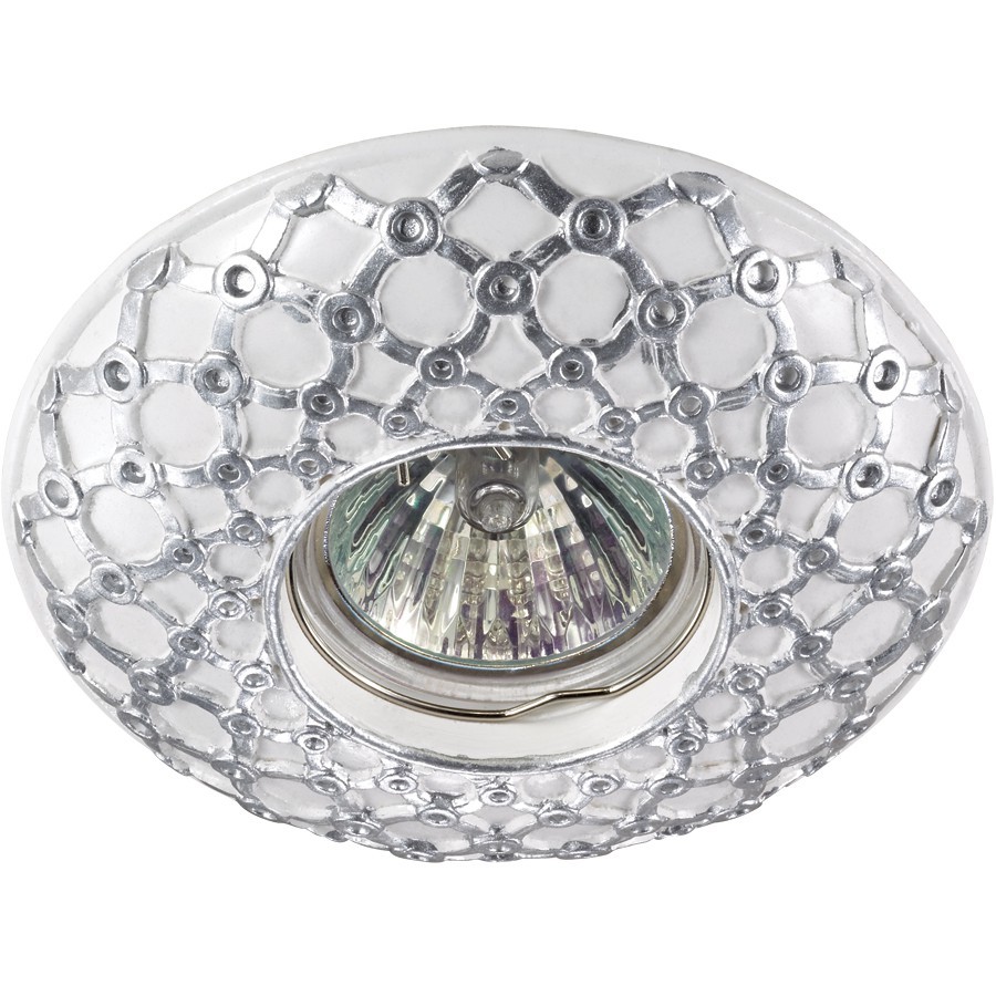 Встраиваемый светильник с узорами Pattern 370114 Novotech