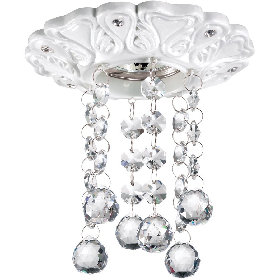 Встраиваемый светильник с узорами Pattern 370125 Novotech