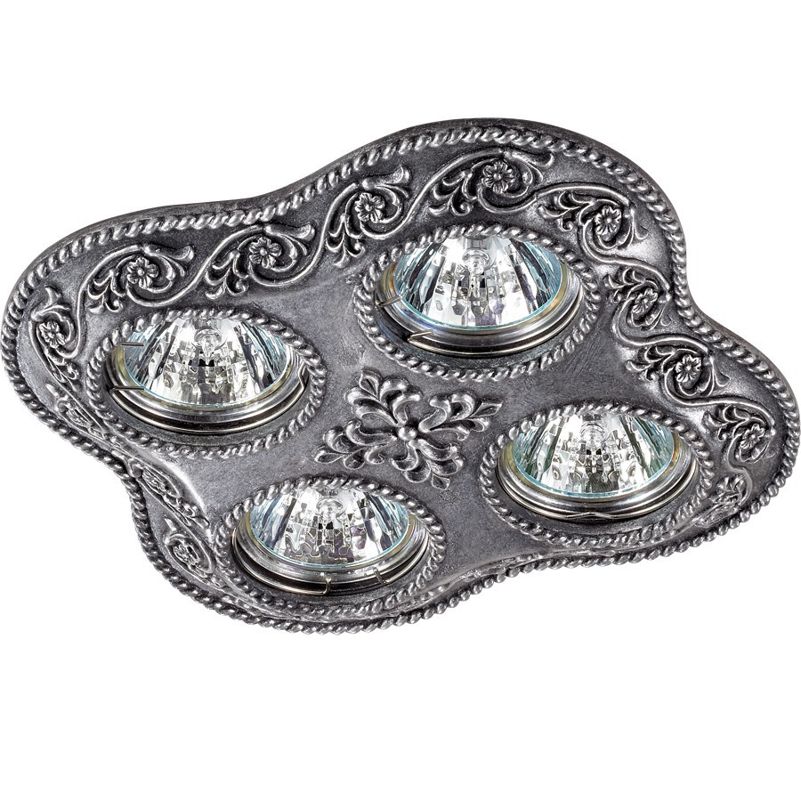 Встраиваемый светильник с узорами Pattern 370079 Novotech