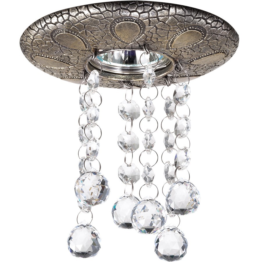 Встраиваемый светильник с узорами Pattern 370099 Novotech