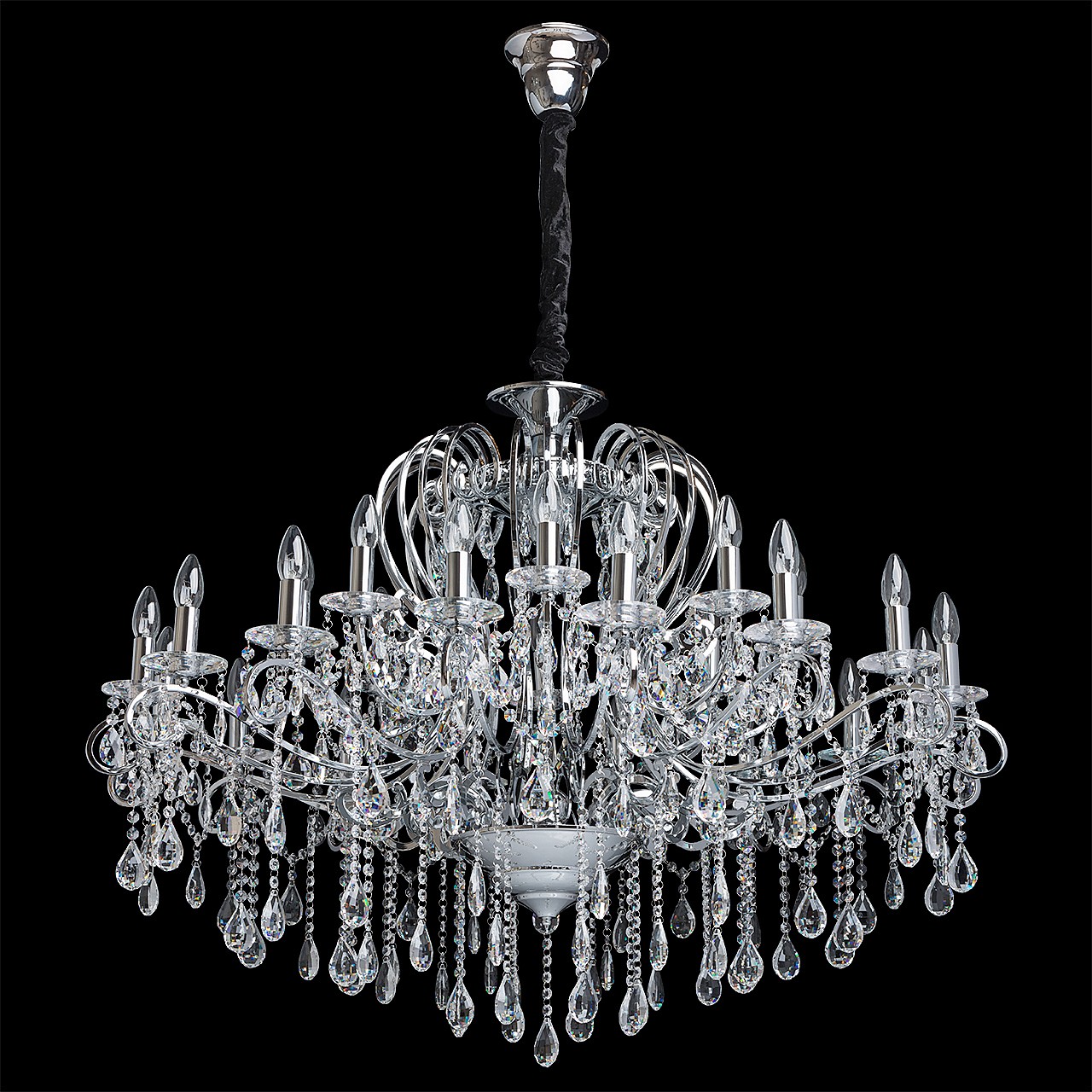 Подвесная хрустальная люстра Сюзанна Chiaro 458010524