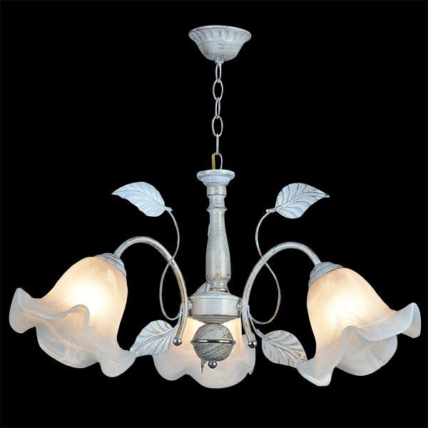 Подвесная люстра Eurosvet 30001 30001/3 белый с золотом