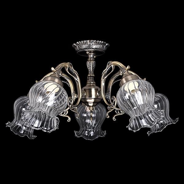 Потолочная люстра Eurosvet 9550/5 античная бронза