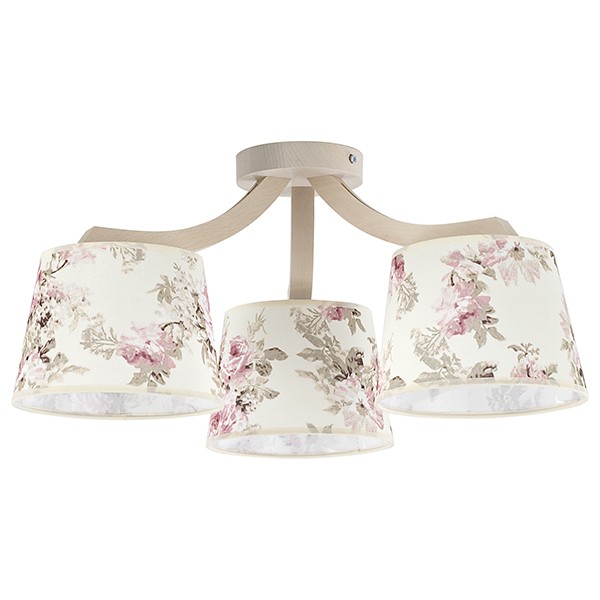 Потолочная люстра TK Lighting Pink 391 Pink 3