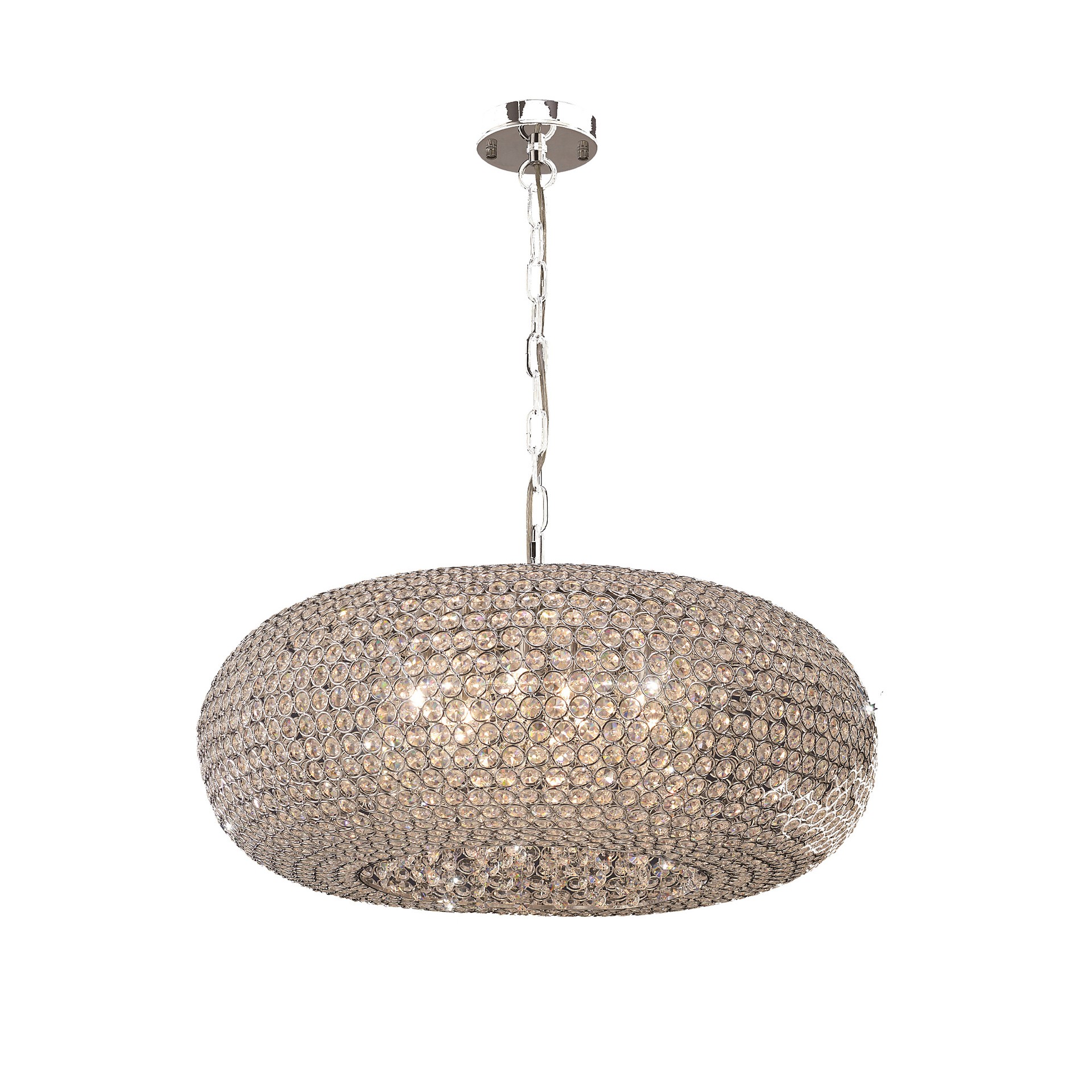 Подвесная хрустальная люстра Crystal Mantra 4607