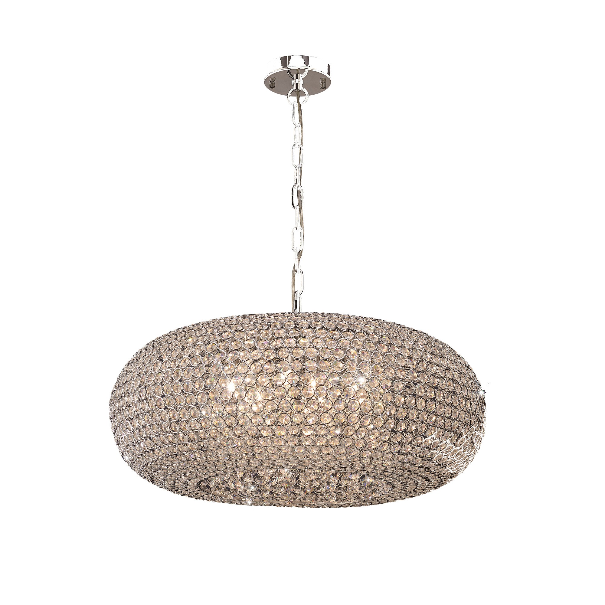 Подвесная хрустальная люстра Crystal Mantra 4607