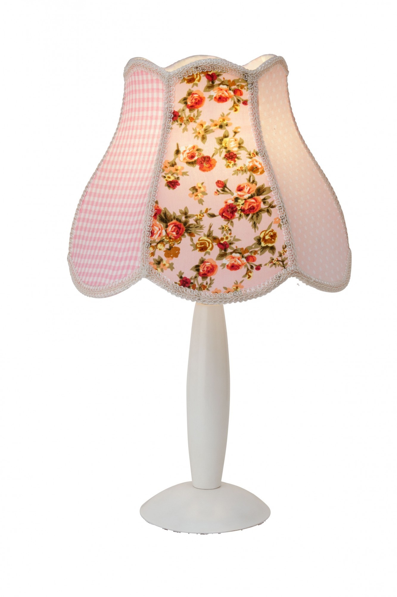 Настольная лампа с цветочками Loulou 21848/17 Brilliant