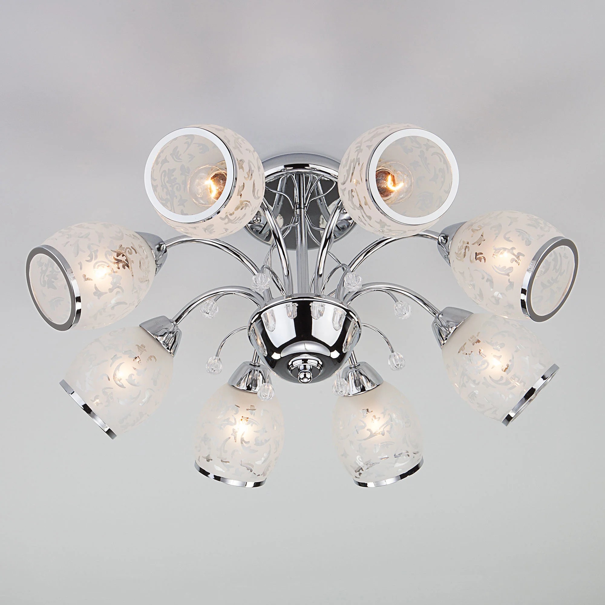 Потолочная люстра Eurosvet Gabriella 30026/8 хром