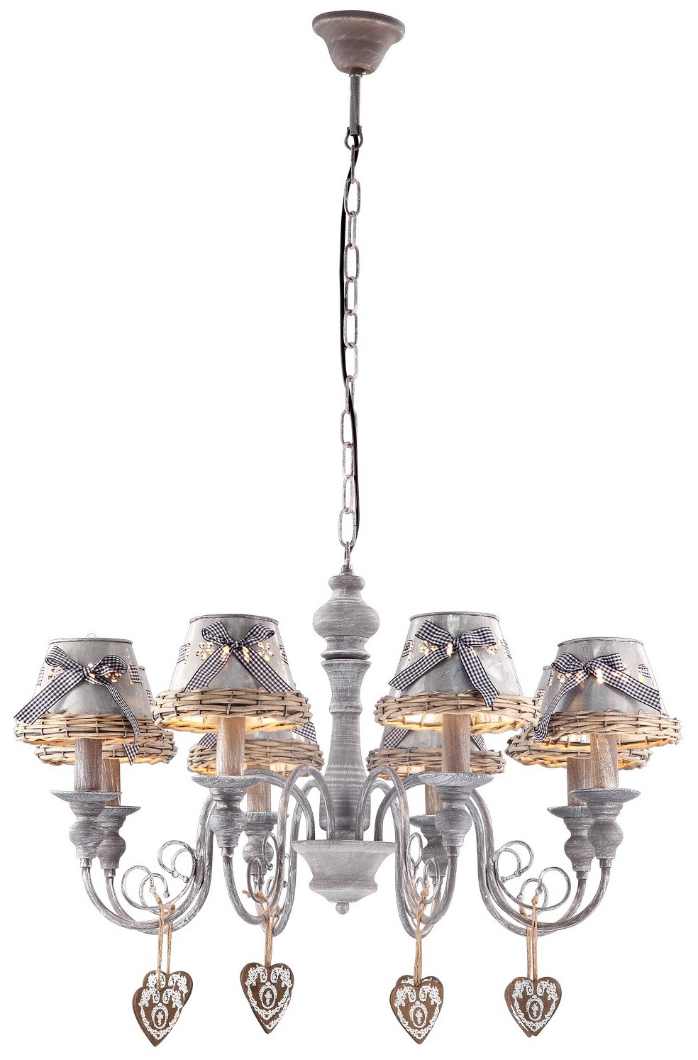 Подвесная люстра Arte Lamp FATTORIA A5290LM-8RI