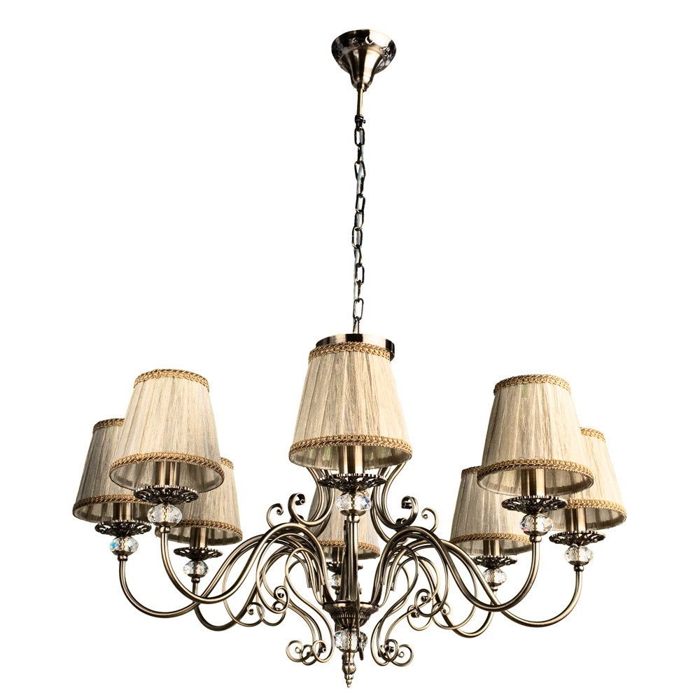 Подвесная люстра Arte Lamp CHARM A2083LM-8AB