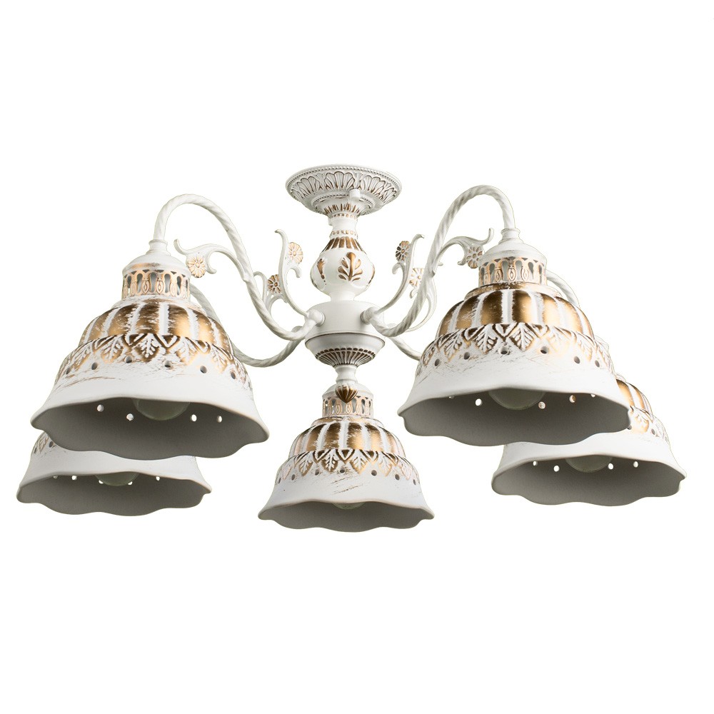 Потолочная люстра Arte Lamp CHIESA A2814PL-5WG