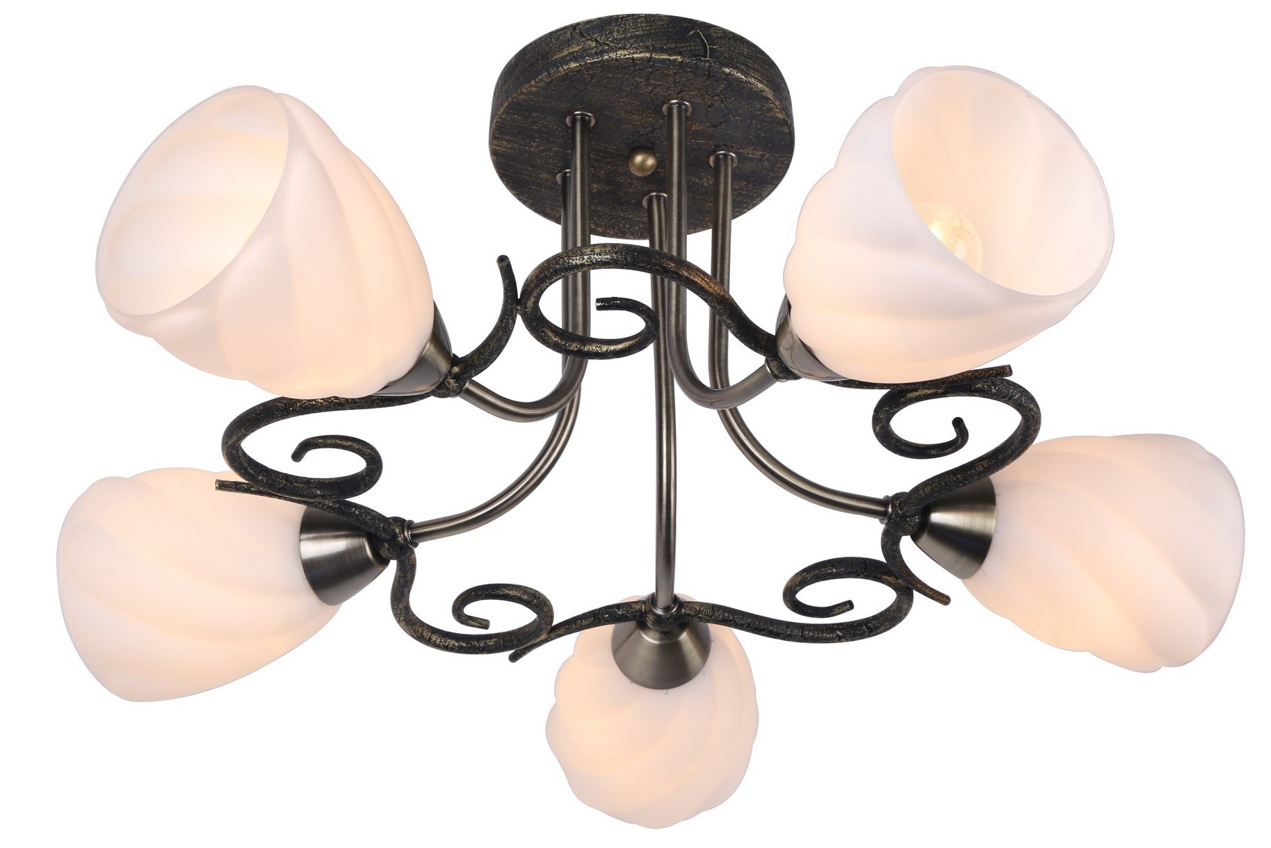 Потолочная люстра Arte Lamp SWIRLS A6253PL-5BA