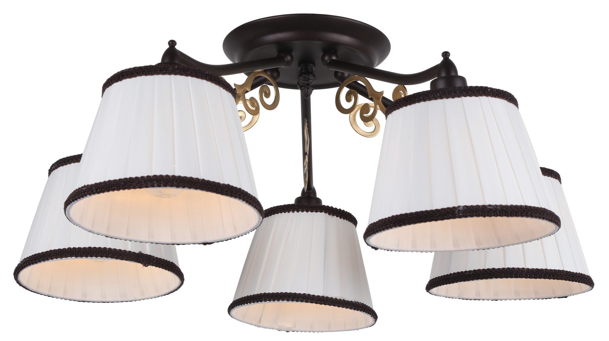 Потолочная люстра Arte Lamp CAPRI A6344PL-5BR