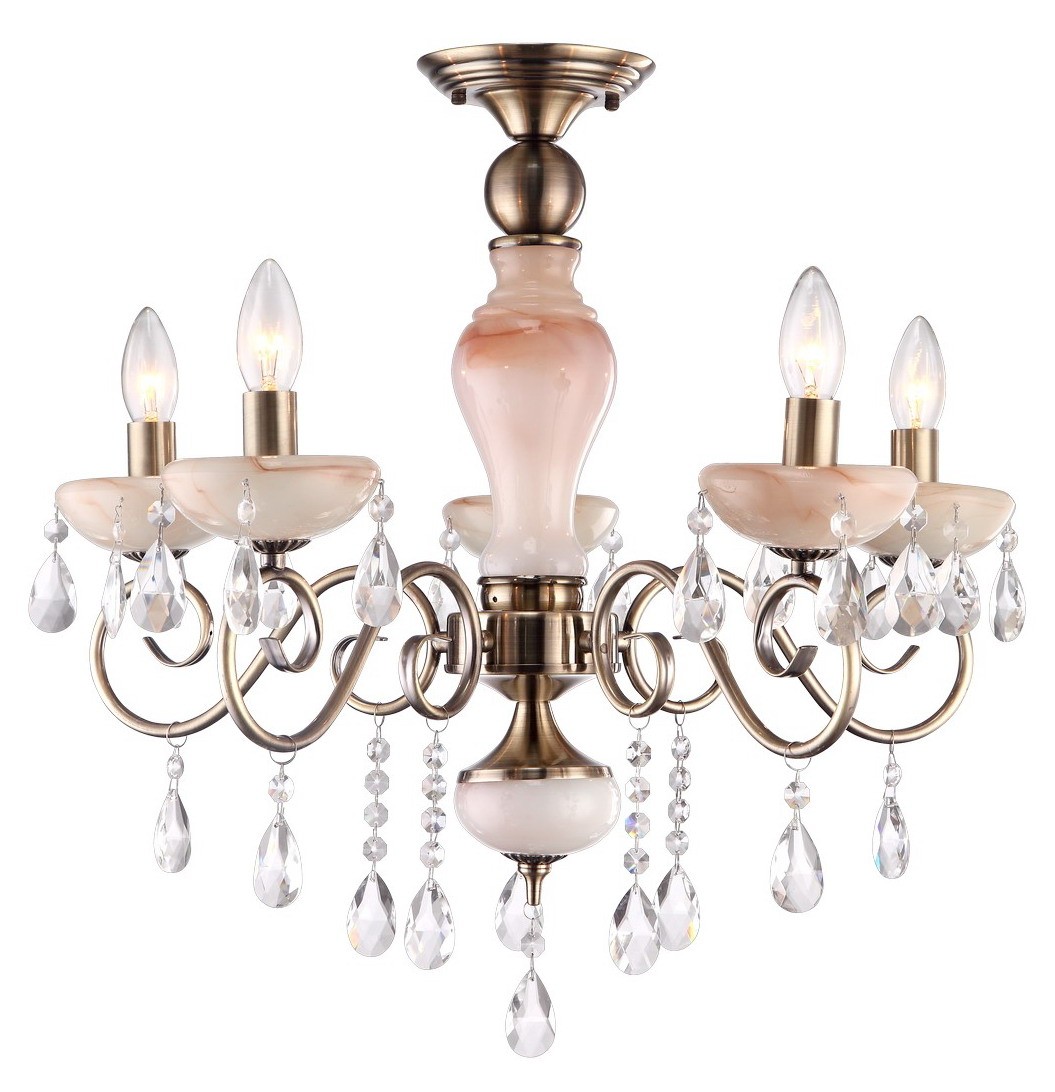 Потолочная люстра Arte Lamp ONYX RED A9591PL-5AB