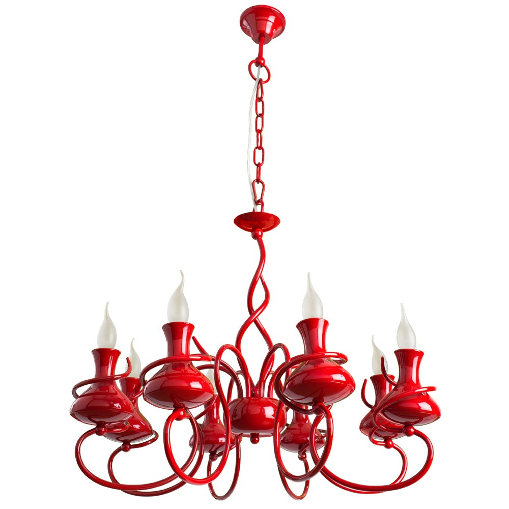 Подвесная люстра Arte Lamp VASO A6819LM-8RD