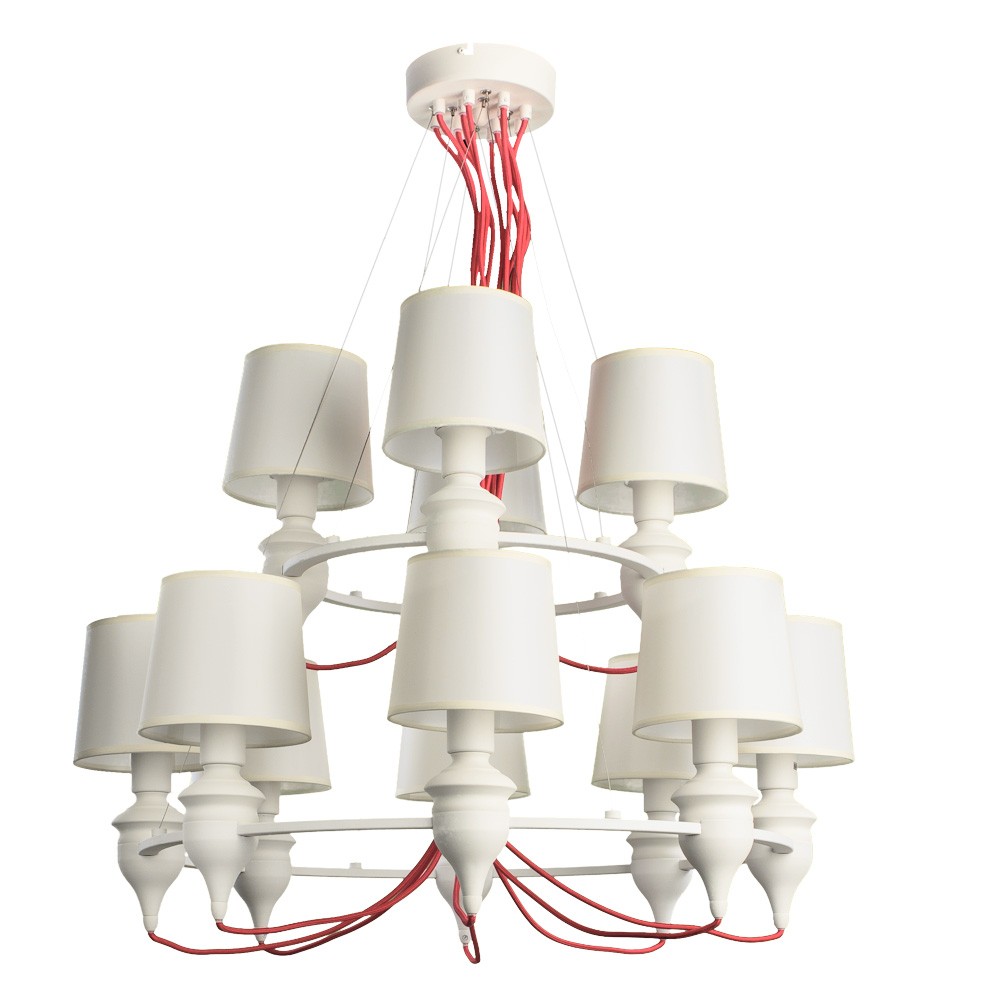 Подвесная люстра Arte Lamp SERGIO A3325LM-8-4WH