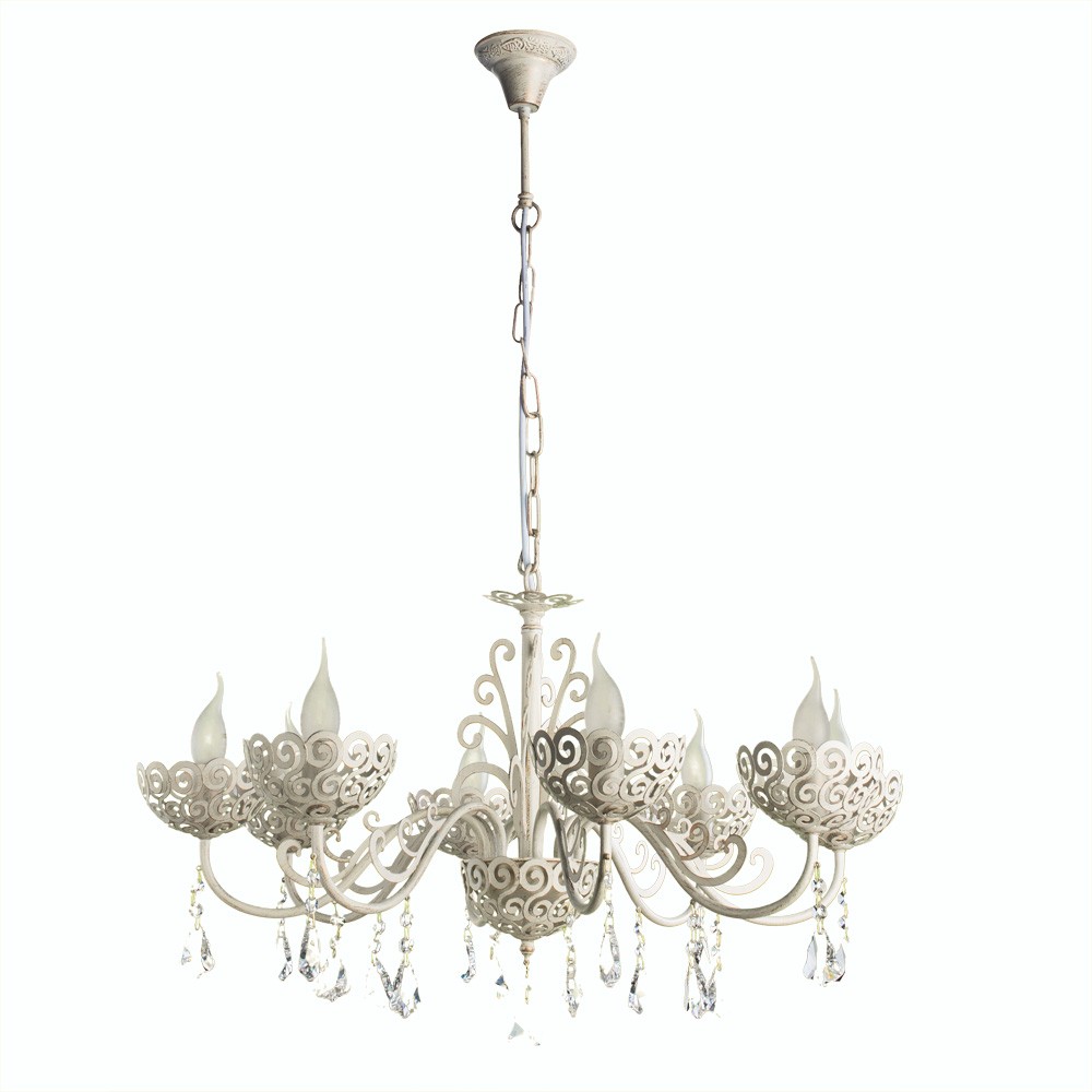 Подвесная люстра Arte Lamp FLEECE A4554LM-8WG