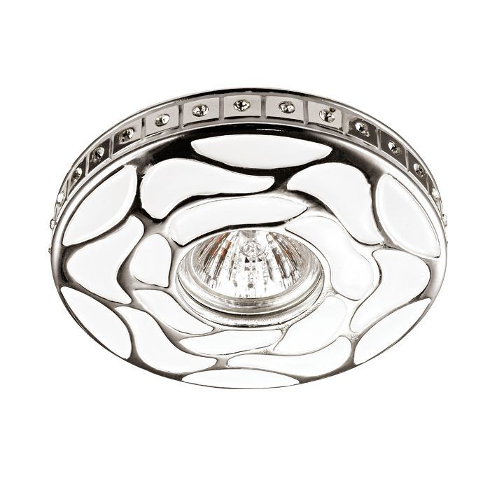 Встраиваемый светильник с узорами Pattern 370214 Novotech