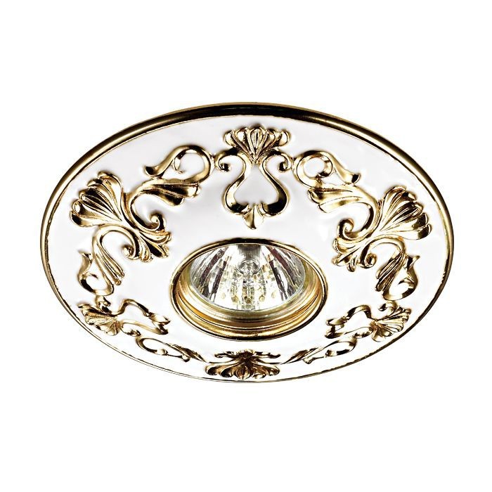 Встраиваемый светильник с узорами Pattern 370215 Novotech