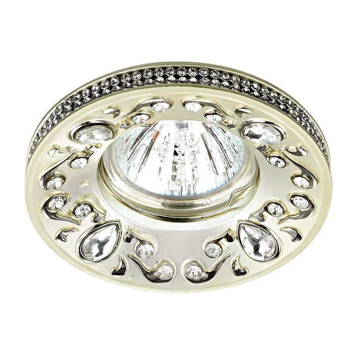 Встраиваемый светильник с узорами Erba 370238 Novotech