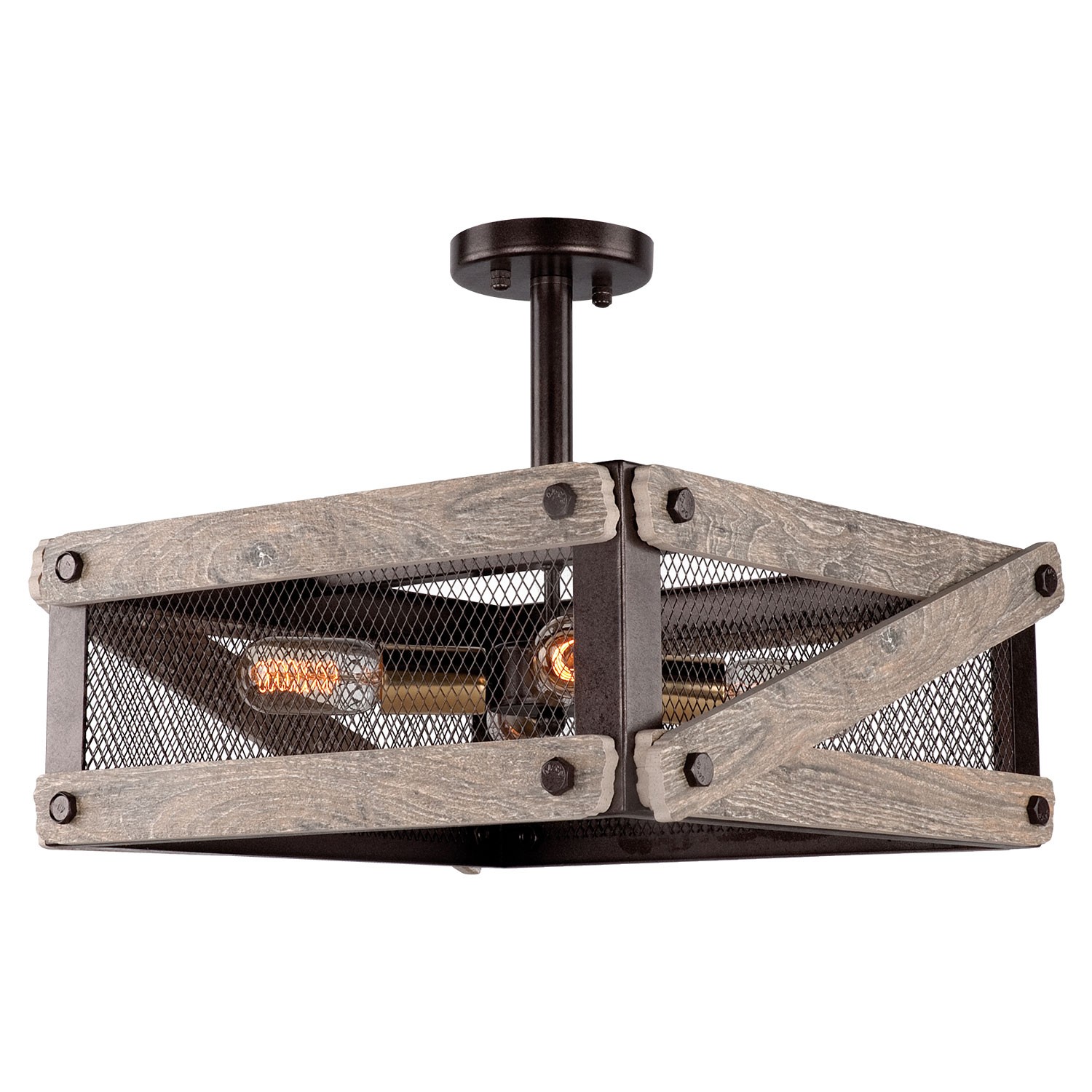 Потолочная люстра Lussole LOFT Syracuse LSP-9704