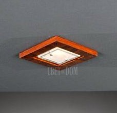 Встраиваемый светильник La Lampada 394 SPOT 394/1.02 Palissandro