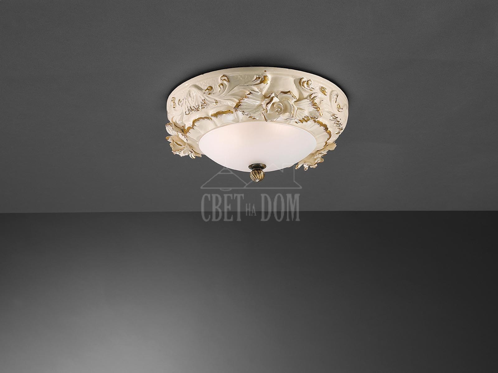 Светильник потолочный La Lampada 1206 PL 1206/2.40 Cream
