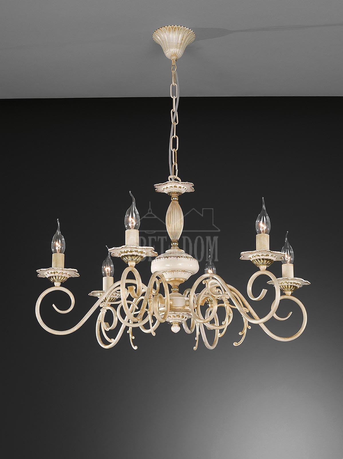 Подвесная люстра La Lampada 1207 L 1207/6.17