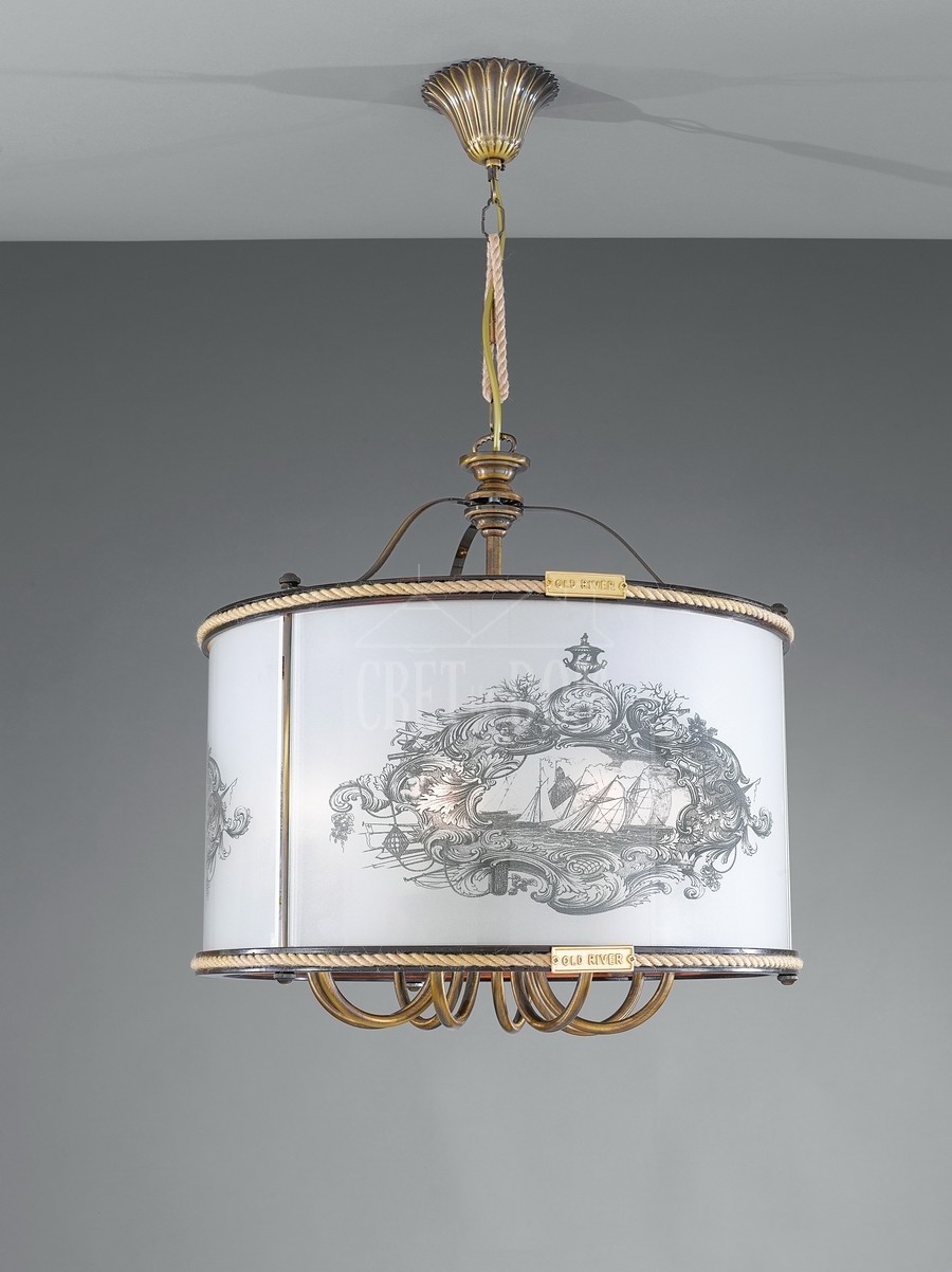 Подвесная люстра La Lampada 1307 L 1307/8.40