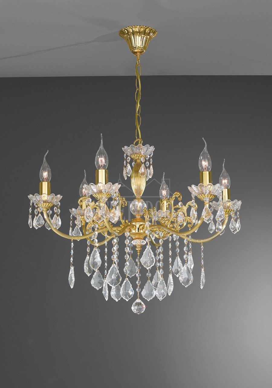 Подвесная хрустальная люстра 1063 La Lampada L 1063/6.26