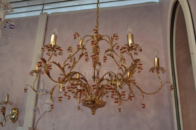 Подвесная люстра La Lampada 547 L 547/8.26