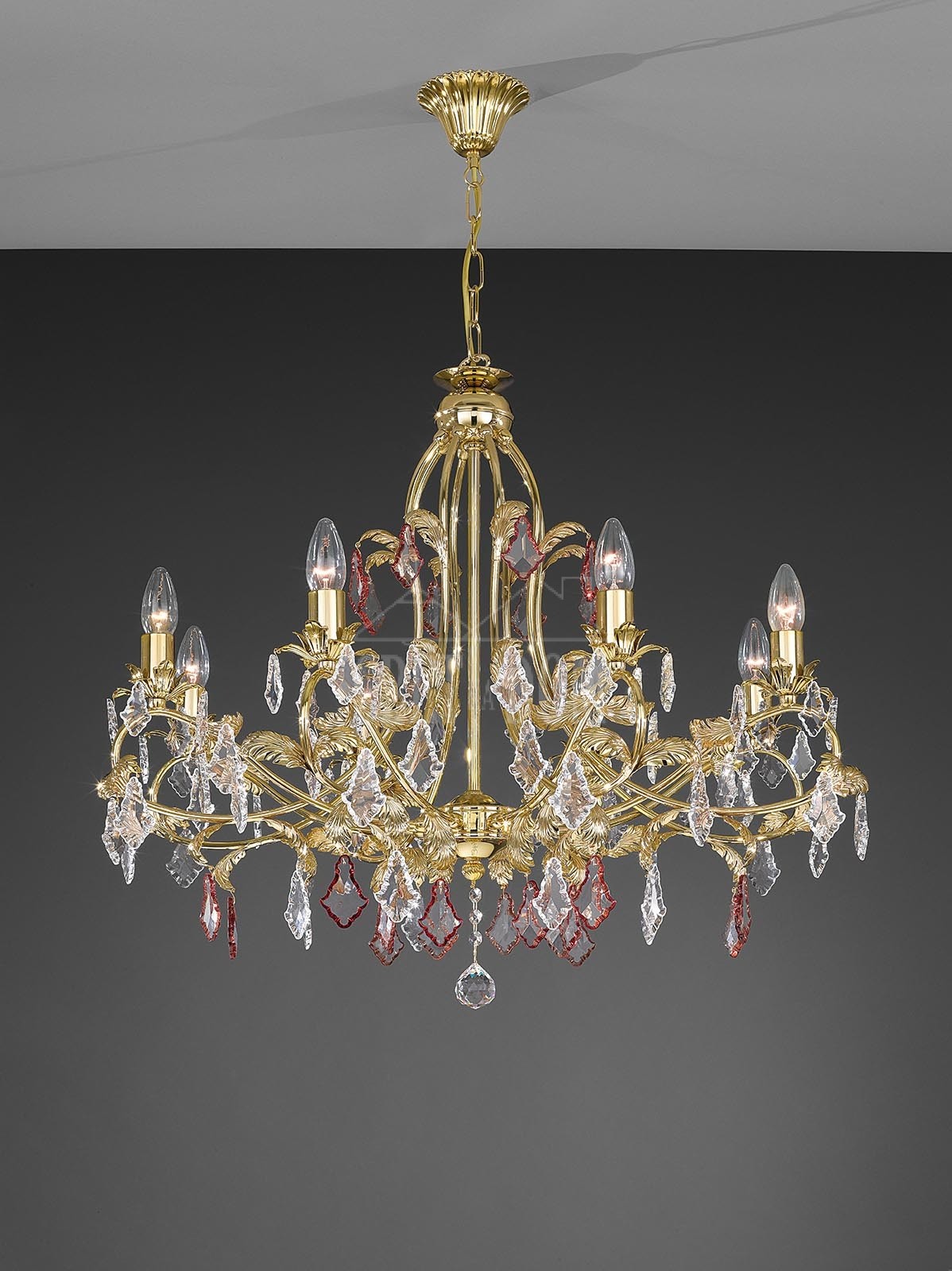 Подвесная люстра La Lampada 13577 L 13577/8.26