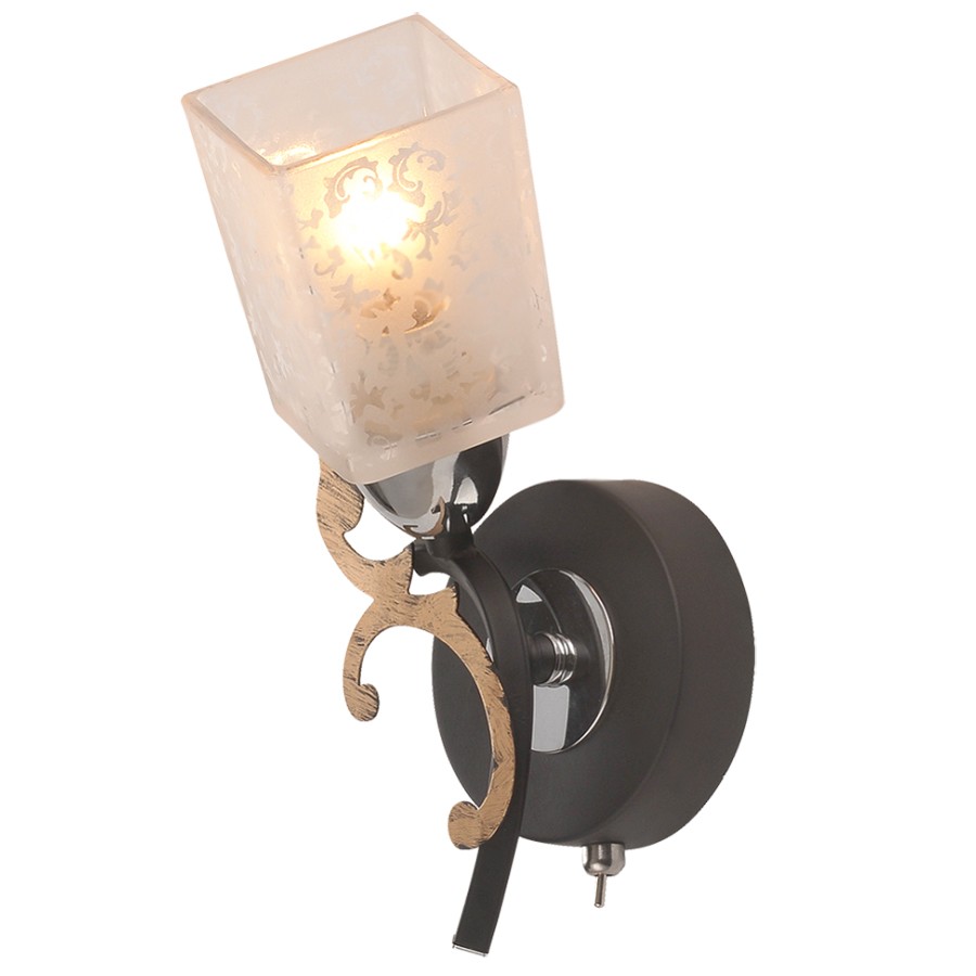 Настенное бра ID lamp Allentown 206/1A-Blackchrome