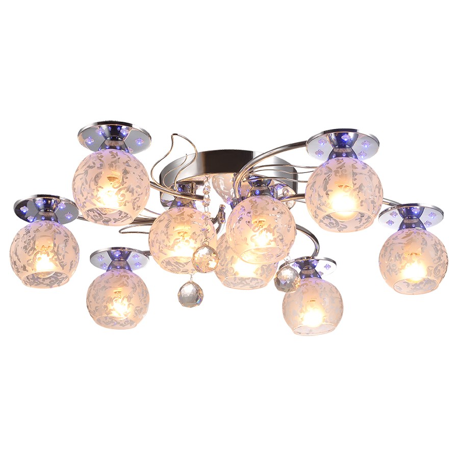 Потолочная люстра с пультом Austin ID lamp 221/9PF-Chrome