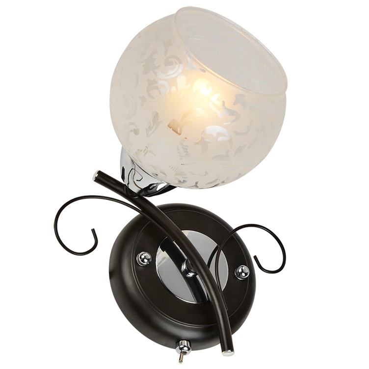 Настенное бра ID lamp Boise 234/1A-Blackchrome