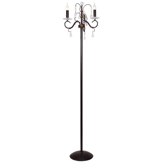 Торшер ID lamp Hampton 253/3P-Blackplatina