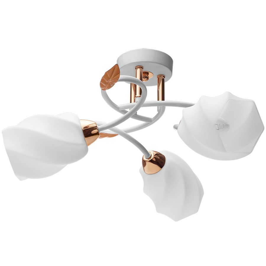 Потолочная люстра ID lamp Colorado Springs 384/3PF-Whitegold