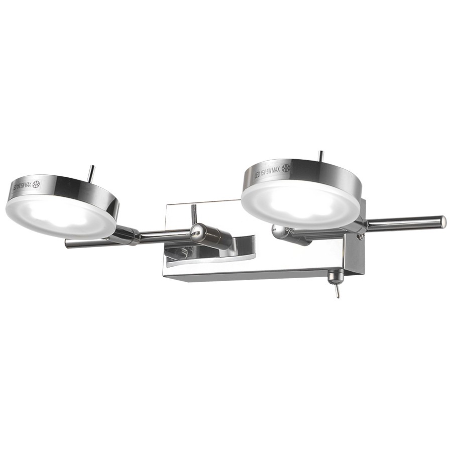 Светильник спот ID lamp Columbus 387/2A-chrome