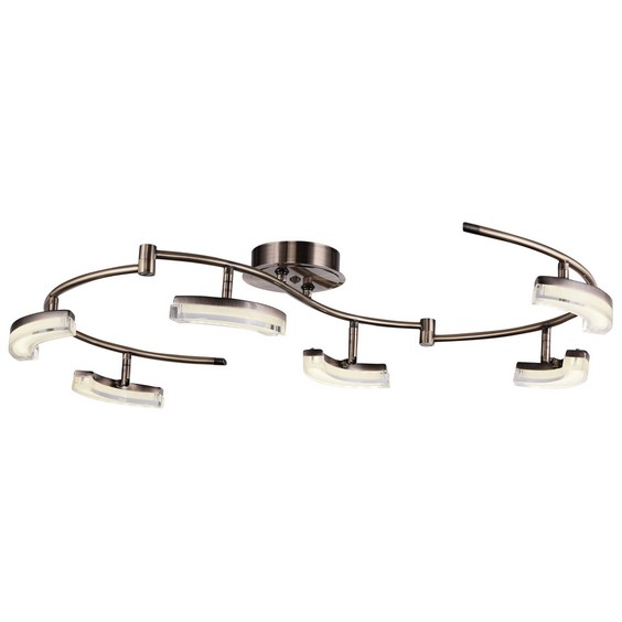 Светильник спот ID lamp Huntsville 391/6PF-LEDOldbronze